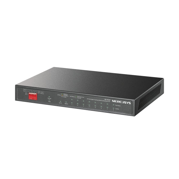 Mercusys MS110CMP 8-Port 10/100 Mbps + 2-Port Gigabit Desktop Switch with 8-Port PoE+ MS110GMP