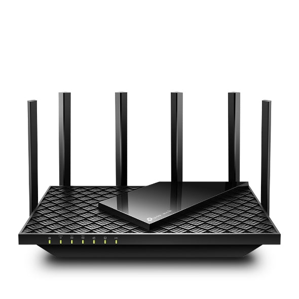 TP-Link Archer AXE75 AXE5400 Tri-Band Gigabit Wi-Fi 6E Router, 574 Mbps at 2.4 GHz + 2402 Mbps at 5 GHz + 2402 Mbps at 6 GHz Archer AXE75