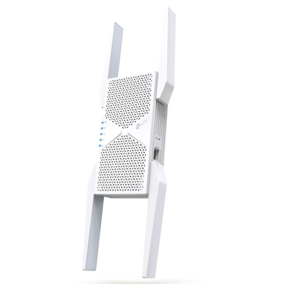 TP-Link RE655BE BE9300 Tri-Band Wi-Fi 7 Range Extender, 688Mbps at 2.4GHz + 4320Mbps at 5GHz + 5760Mbps at 6GHz RE655BE