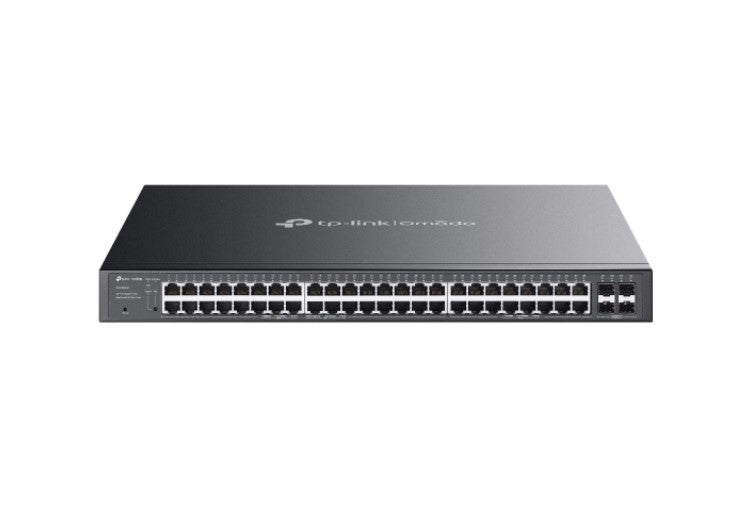 TP-Link SG2452LP Omada 52-Port Gigabit Smart Switch with 32-Port PoE+, 32x Gigabit 802.3af/at PoE+ ports, 16x Gigabit non-PoE RJ45 ports SG2452LP
