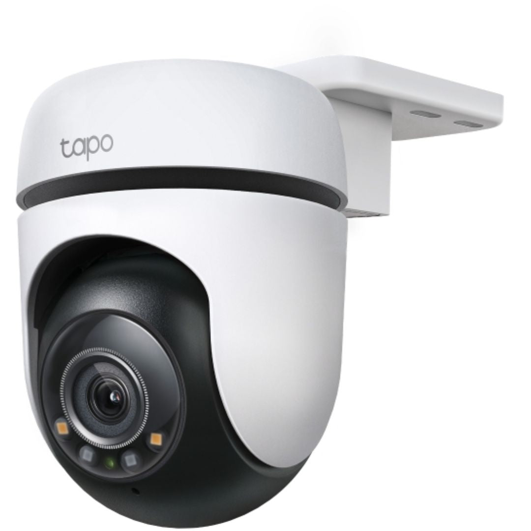 TP-Link TC41 Outdoor Pan/Tilt Security WiFi Camera, 2K, Colour Night Vision, 360 Visual Coverage, Smart Motion Tracking, Multiple Detection TC41