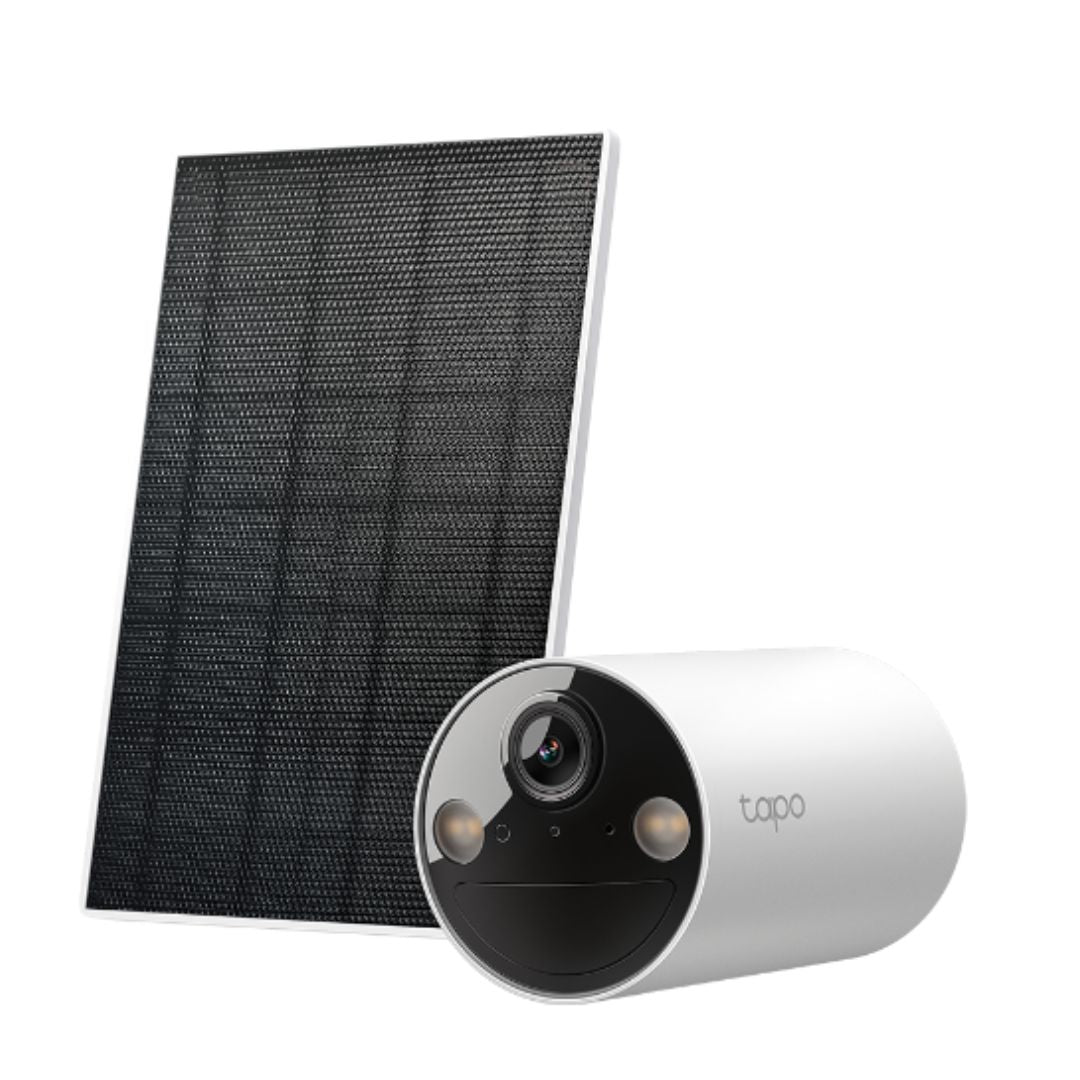 TP-Link TC82 KIT V1.20 Solar-Powered Security Camera Kit, Uninterrupted Power Supply, Flexible Storage Options, Smart Person Detection TC82 KIT