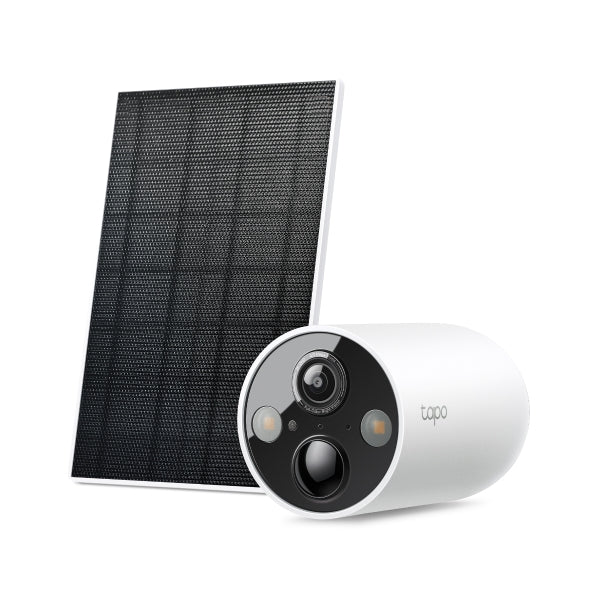 TP-Link TC85 KIT Solar-Powered Security Camera Kit, 2K QHD Live View TC85 KIT