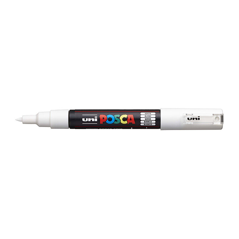 Posca PC-1M Polytip Pnt Mk White - PC1MWH-1P