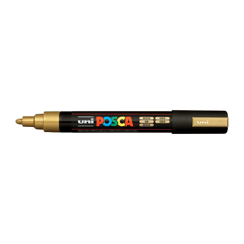 Posca PC-5M Med Blt Paint Gold - PC5MGD
