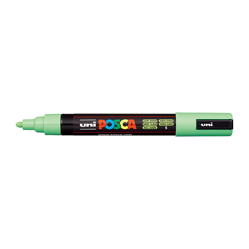 Posca PC-5M Med Blt Light Green - PC5MLG