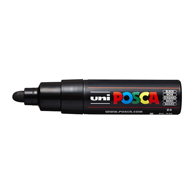 Posca PC-7M Bold Bullet Black - PC7MBK