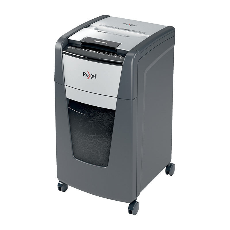 Rexel Optimum Autofeed Shredder 300X Cross Cut - 2020300XAU