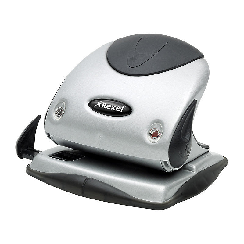 Rexel Punch 2H 25 Sheet P225 Silv/Black Clamshell - 2101221