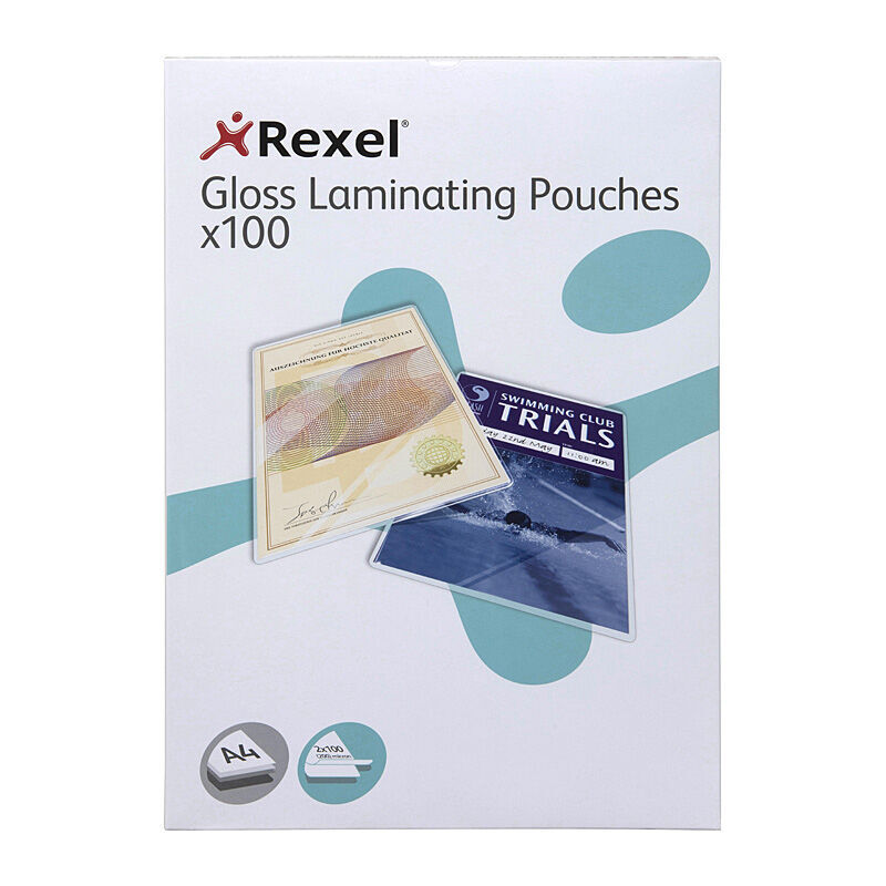 Rexel LamPouch 100mic A4 Pk100 - 46310