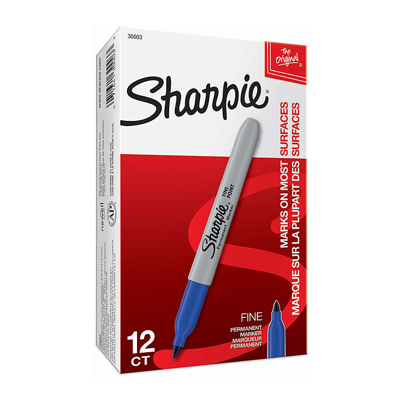 Sharpie Prm Mrk FP Blu NP Box of 12 - 30003B