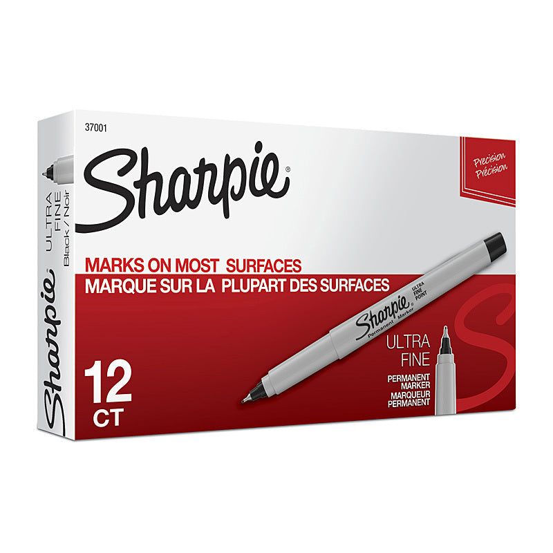 Sharpie Perm Marker UFP Black NP Box of 12 - 37001B