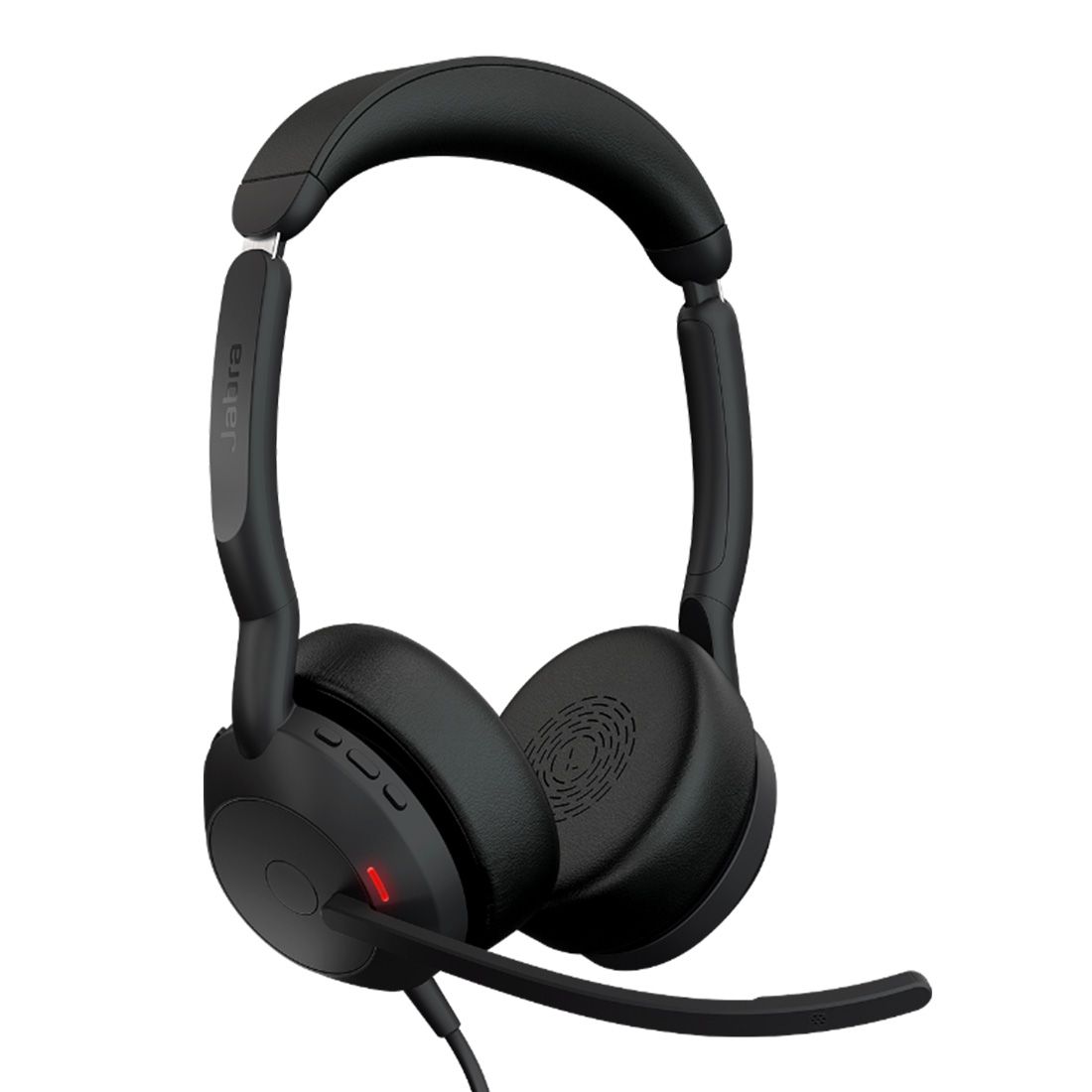 Jabra Evolve2 50, USB A, Stereo, UC, Active Noise Cancellation (ANC), Bluetooth Pairing, 4 Microphones for Audio Quality, Busylight, Call Management 25089-989-999