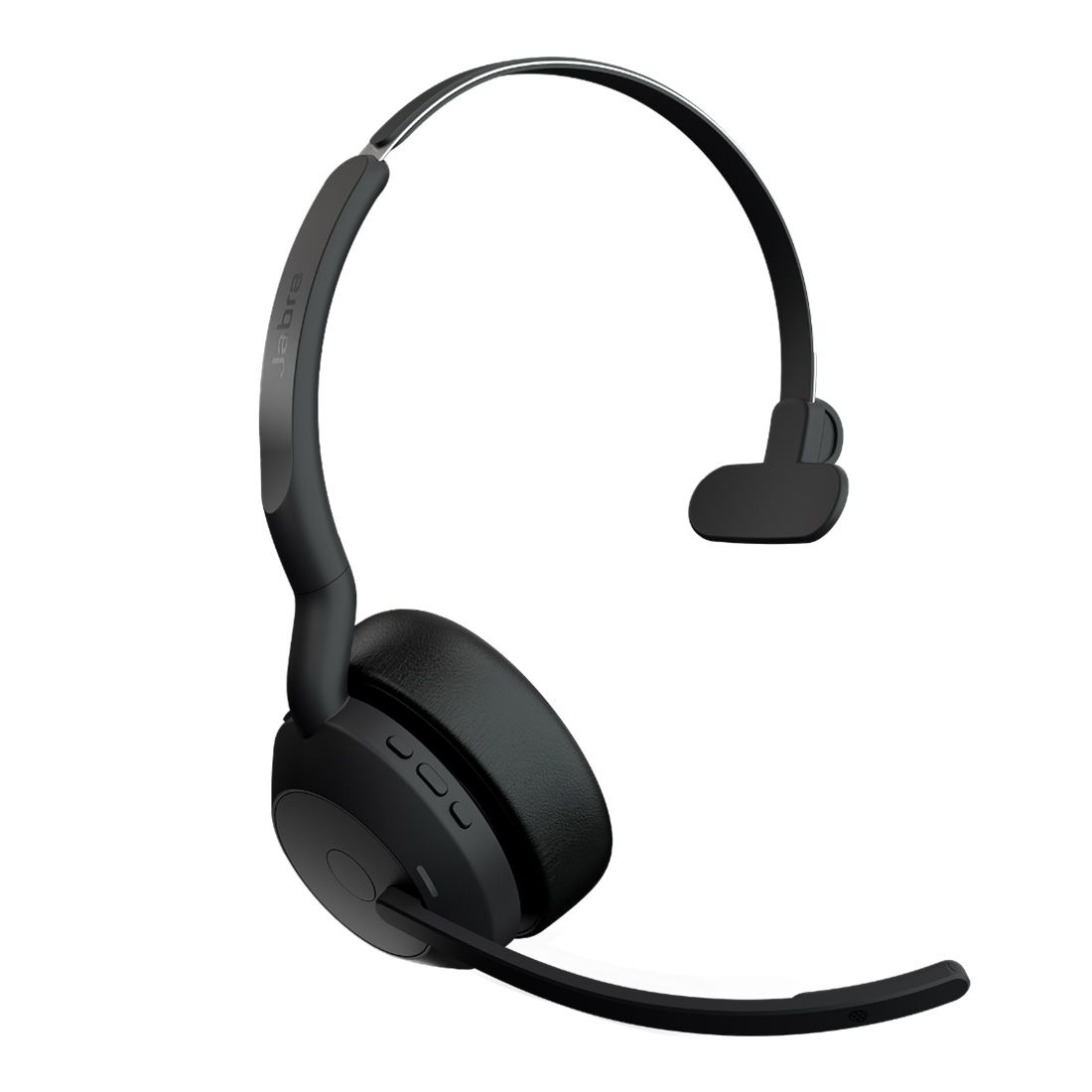 Jabra Evolve2 55, USB A, UC, Mono, Active Noise Cancellation (ANC), Link 380 Bluetooth Adapter, 30m Wireless Range, 18 Hours Battery Life 25599-889-999