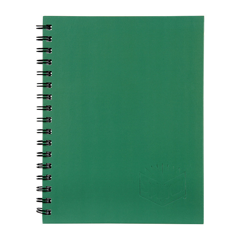 Spirax 511 Hard Cover Book 225X175mm 200Pg Green Pk5 - 56511G
