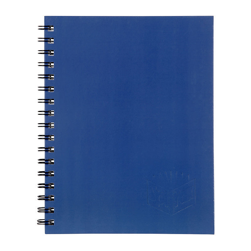 Spirax 512 Hard Cover Book A4 200 Page Blue Pk5 - 56512B