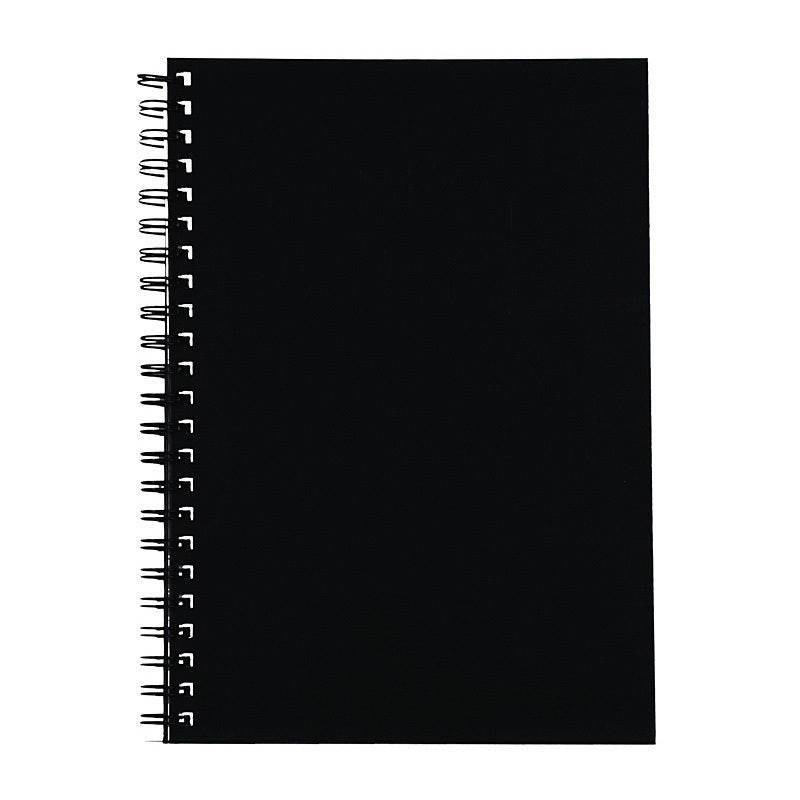 Spirax 512 Hard Cover Book A4 200 Page Black Pk5 - 56512BK