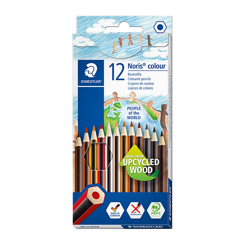 Staedtler Noris Colour Pencil Box of 12 - 185 C12POW