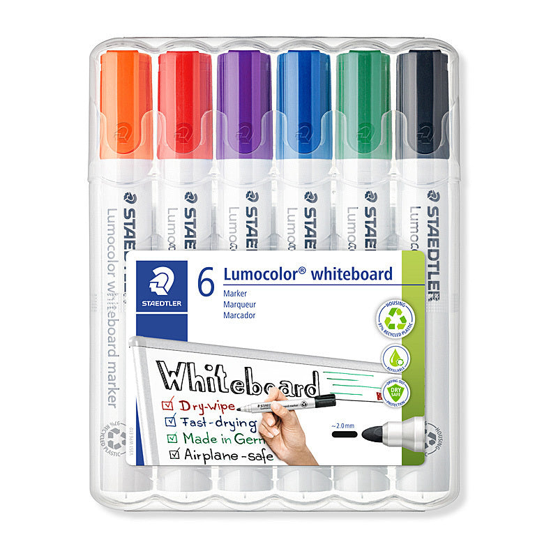 Staedtler W/BMrk 351 Bull Ast Wlt6 - 351 WP6