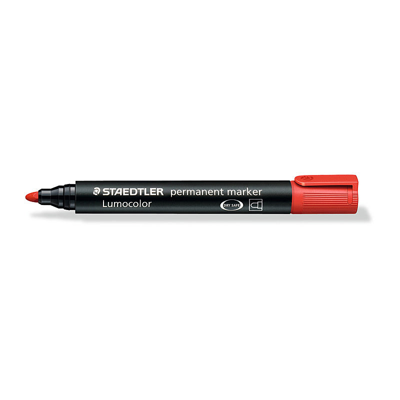 Staedtler PermMrk 352 Bul Red Box of 10 - 352-2