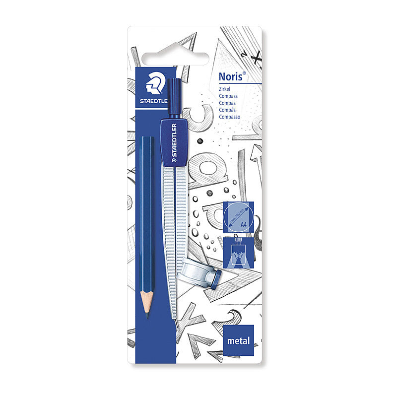 Staedtler School Compass w/Adapter - 550 55 BK