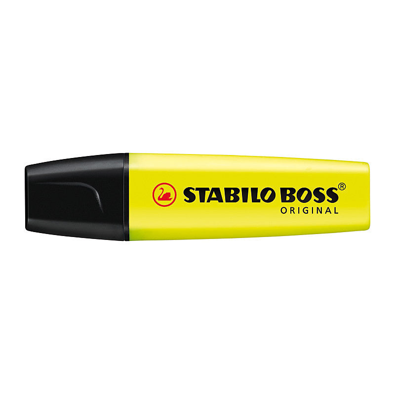 Stabilo Boss Highlighter Yellow Box of 10 - 0070247