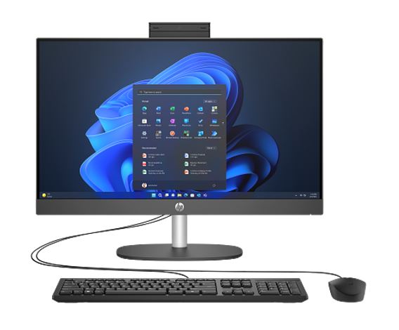HP ProOne 245 G10 AIO 23.8'/24' FHD NT AMD Ryzen R5-7520U 16GB DDR5 512GB SSD WIN 11 PRO AMD 610M Graphics WiFi6 Keyboard+Mouse 1Yr OS WTY ~i5 B5JS0PT