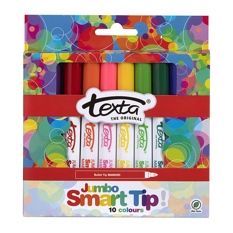 Texta Smart Tip Jumbo Marker Astd Wlt10 - 0277430