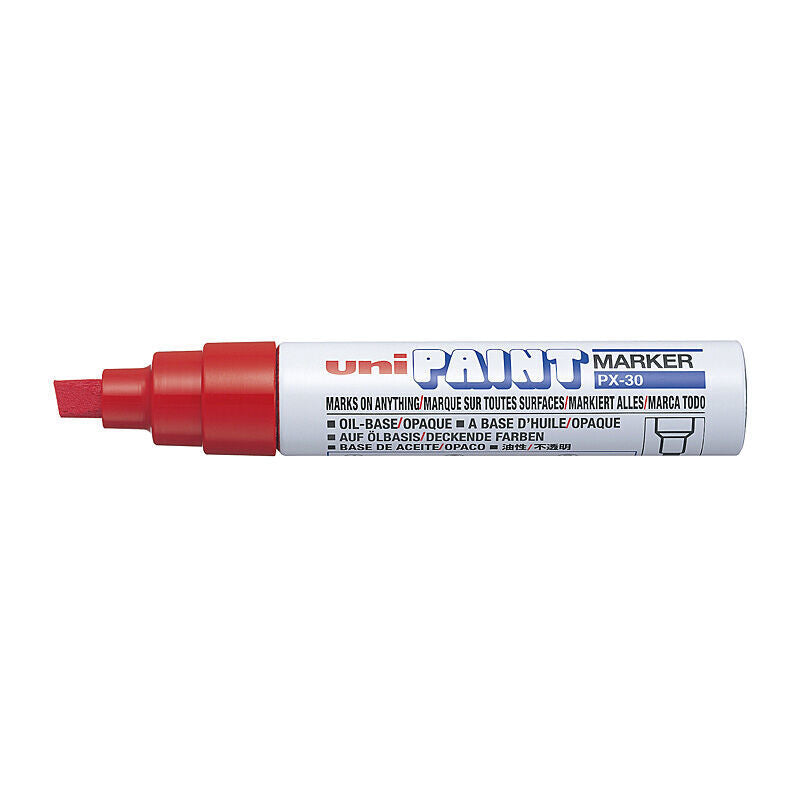 uni Pnt Mrk Bold Chis Px30 Red - PX30BR