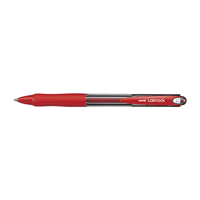 uni Laknock BPPen 1.0 Red Box of 12 - SN100MR