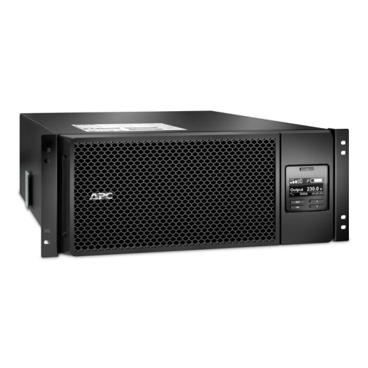 APC Smart-UPS On-Line, 6kVA/6kW, Rackmount 4U, 230V, 6x C13+4x C19 IEC outlets, Network Card+SmartSlot, Extended runtime, W/ rail kit SRT6KRMXLI