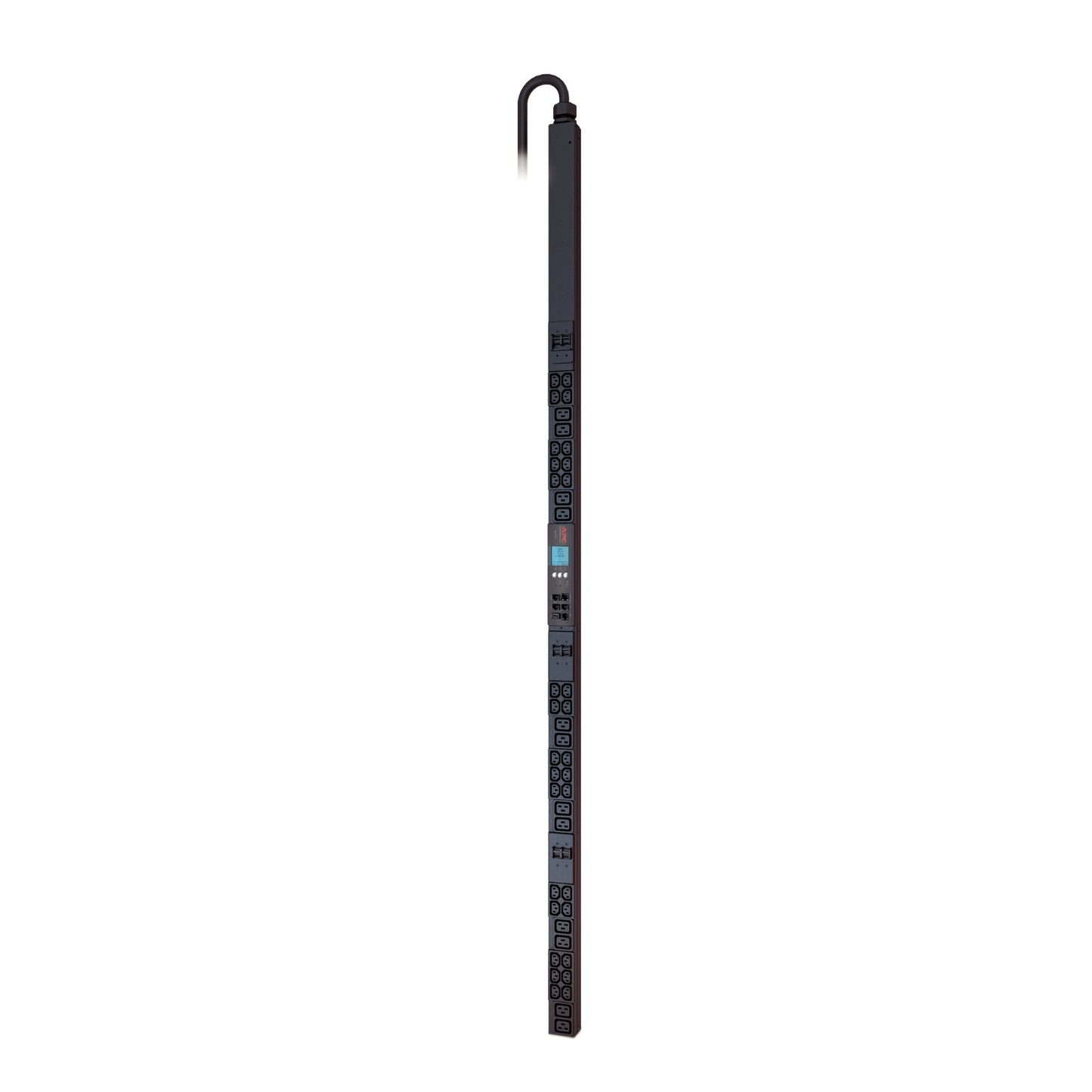 APC Netshelter Metered Rack PDU, 0U, 230V/24A Input, 12x IEC C19 & 30x IEC C13 Outlets AP8886