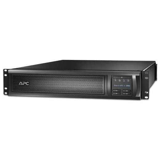 APC Smart-UPS X 3000VA/2700W Line Interactive UPS, 2U RM/Tower, 230V/16A Input, 1x IEC C19 & 8x IEC C13 Outlets, Lead Acid Battery, W/ Network Card SMX3000RMHV2UNC