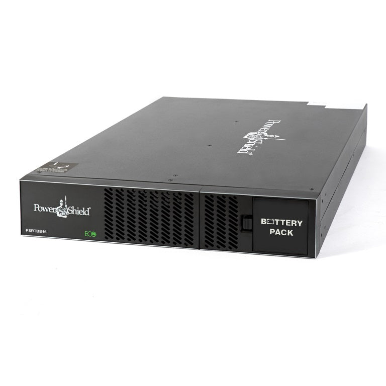 PowerShield Extended Battery Module for PSCERT6000L & PSCERT10KL, 2U, 16 batteries, enhances runtime and reliability PSRTBB16