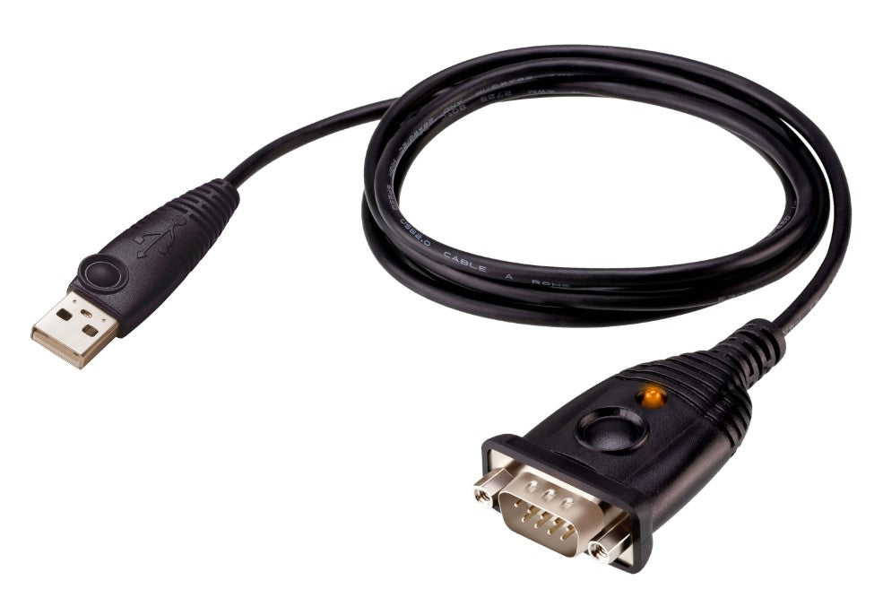 Aten USB to RS-232 Adapter with FTDI Chip for Enhanced Device Compatibility UC232AF-AT