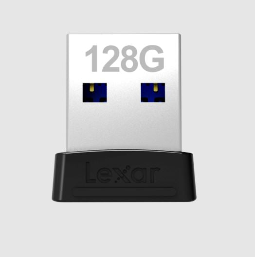 Lexar S47 128GB JumpDrive Plug n Stay USB 3.1 Flash Drive, up to 250MB/s read And for added versatility, the drive is backwards compatible with USB 3 LJDS47-128ABBK