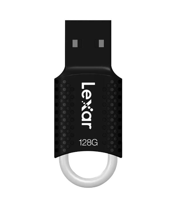 Lexar V40 128GB JumpDrive USB 2.0 Flash Drive Plug-and-Play Design PC and Macc systems Rigorously Tested LJDV040128G-BNBNG