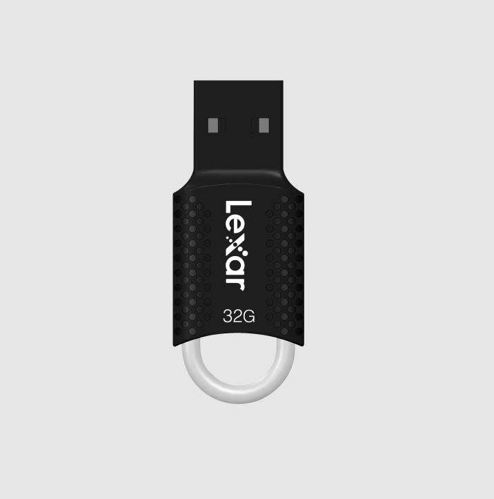 Lexar V40 32GB Lexar JumpDrive USB 2.0 Flash Drive Plug-and-Play Design Delivers for both PC and Mac Rigorously Tested LJDV40-32GAB