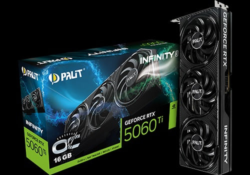 PALIT RTX5060Ti INFINITY 3 16GB GDDR7 128bit 3-DP HDMI NE7506T019T1-GB2061S NE7506T019T1-GB2061S