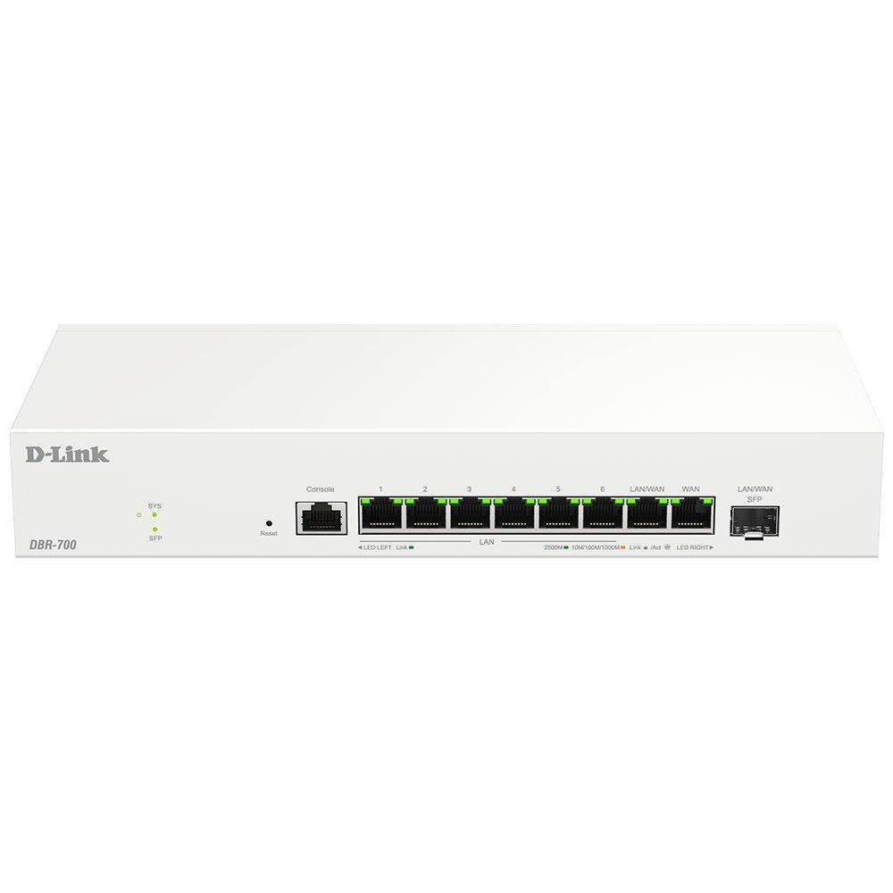 D-Link DBR-700 Multi-WAN 2.5G Smart Office Series VPN Router DBR-700