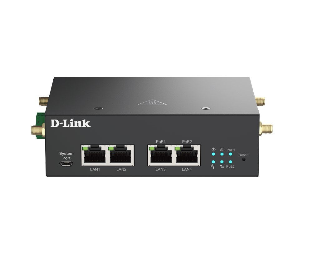 D-Link DWM-314-G 5G Multi-Connect Dual SIM M2M VPN Router with 4 Gigabit LAN por DWM-314-G