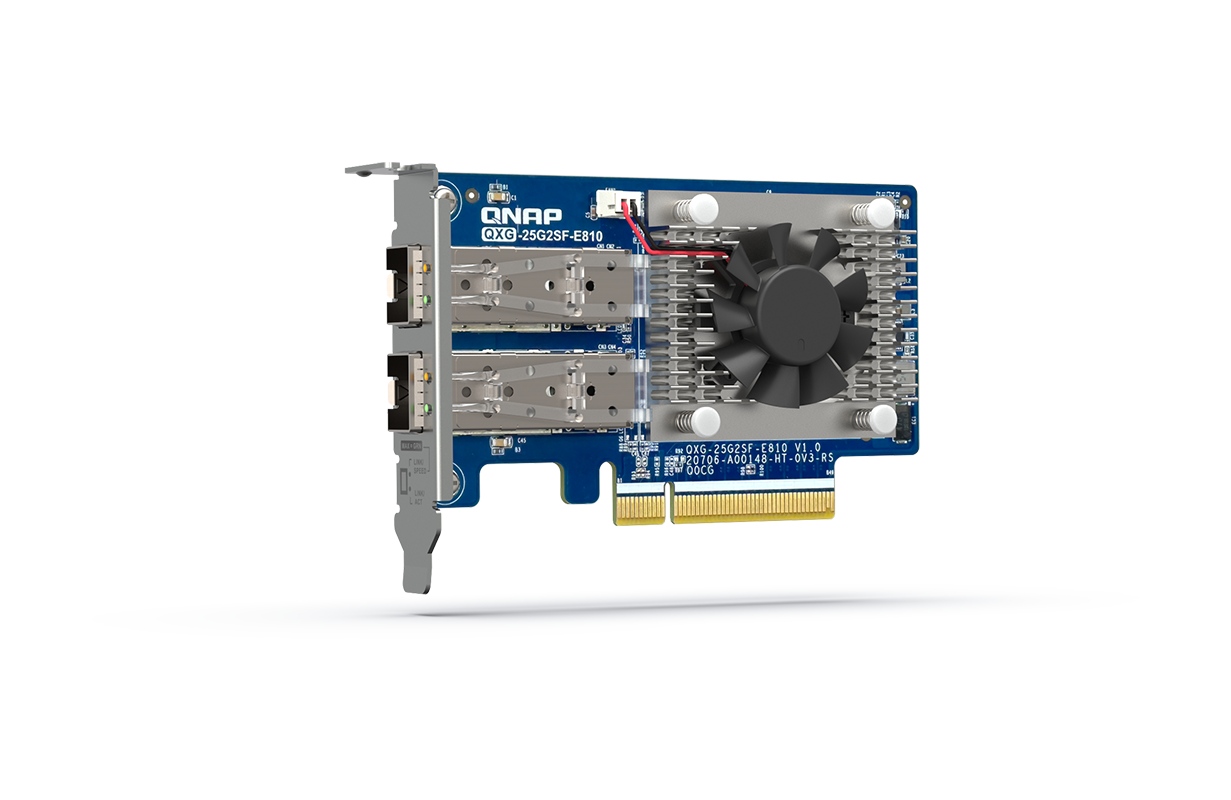 QNAP QXG-25G2SF-E810 QXG-25G2SF-E810