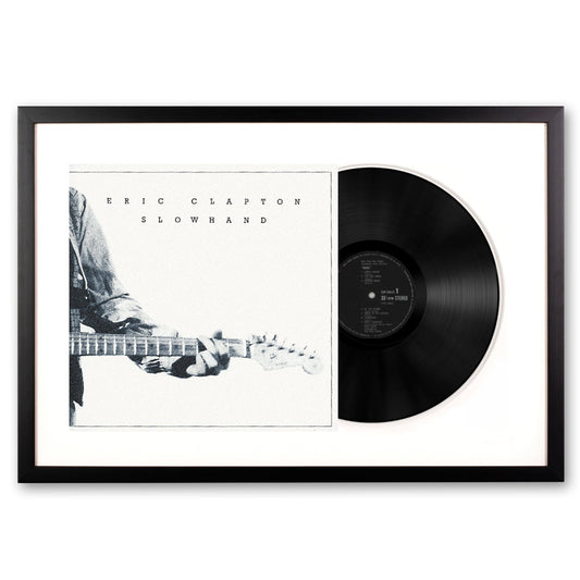 Framed Eric Clapton Slowhand 35th Anniversary Vinyl Album Art UM-5340723-FD