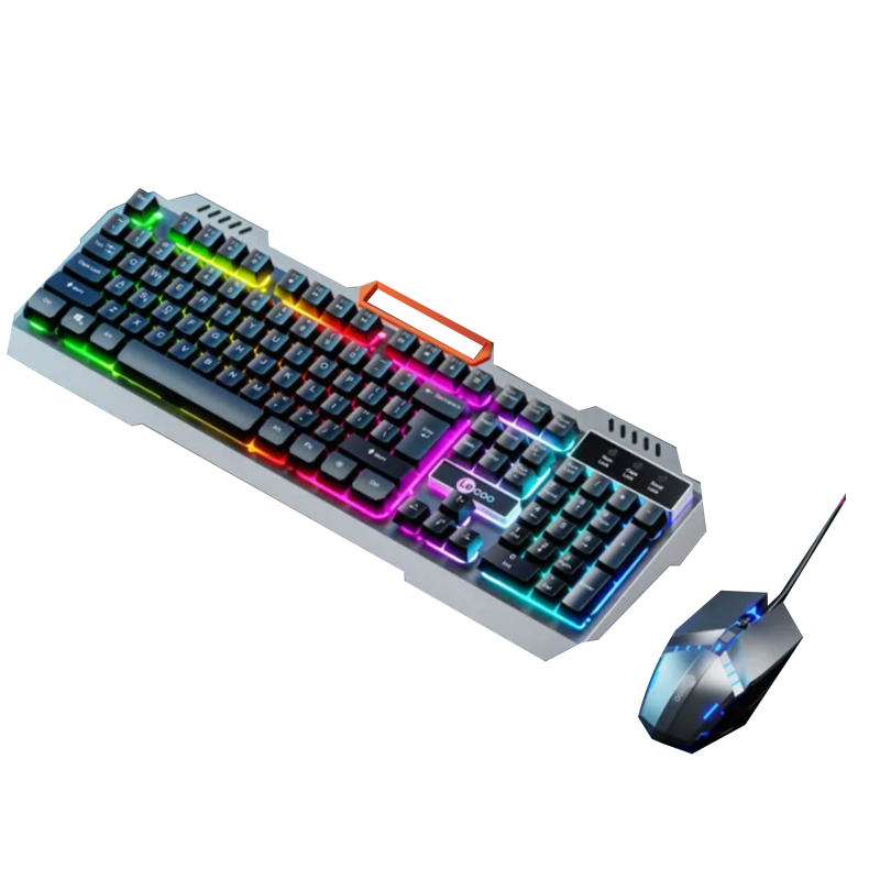 Lecoo by Lenovo CM107 Gaming RGB Backlit Keyboard and Mouse Combo CM107