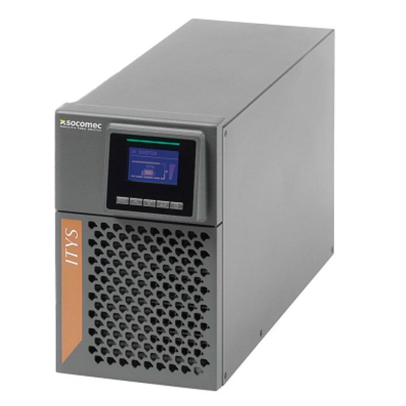 Socomec ITY3-TW010B 1kVA Tower LCD Online Double Conversion 1000VAUPS ITY3-TW010B