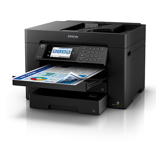 Epson WorkForce WF7845 A3+ Inkjet Multifunction with PrecisionCore - Print, Copy, Scan and Fax  WF7845