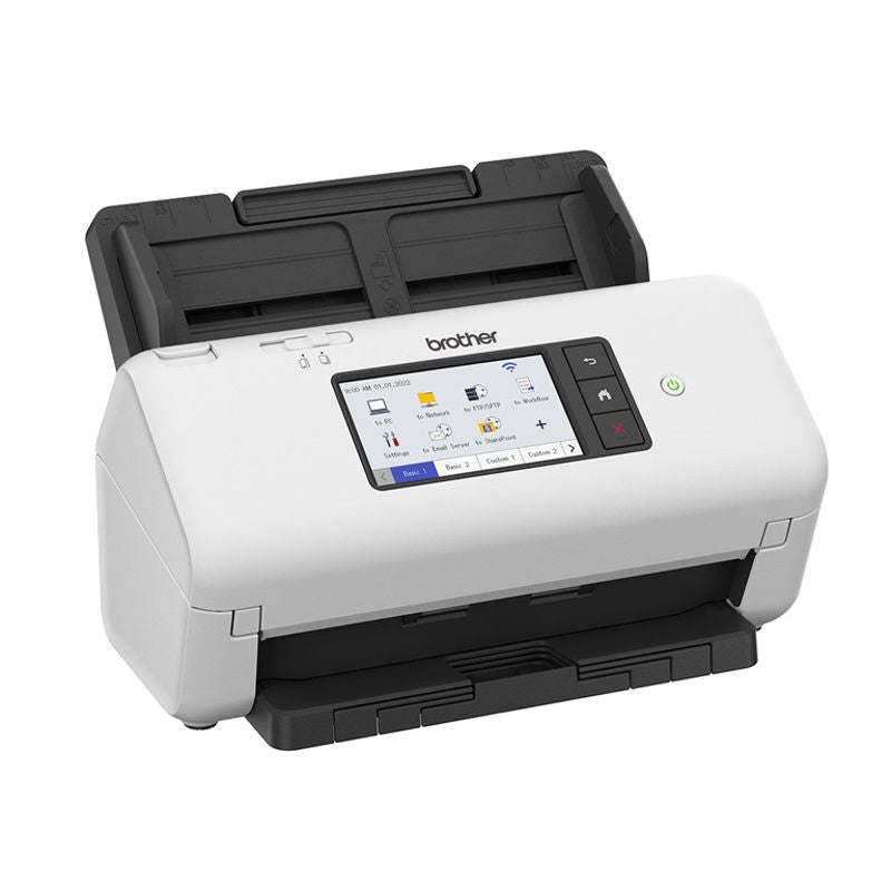 Brother Advanced Document Scanner 40ppm, Network with 10.9cm Touch & WiFi ADS-4700W
