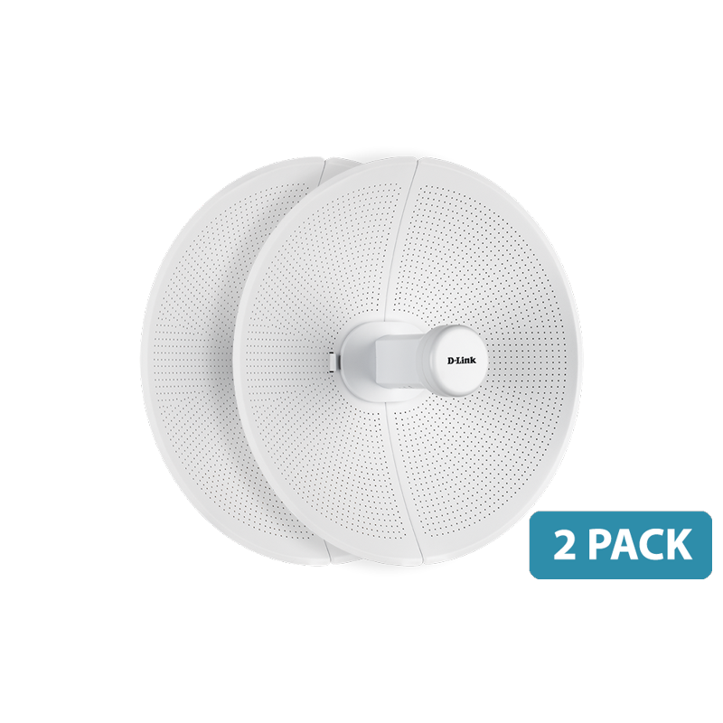 D-Link DAP-3712-2PK Long Range Wi-Fi 5 Wireless Bridge (20km) - Pack of 2 DAP-3712-2PK