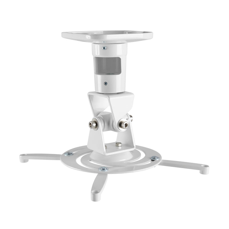 TiXX PM15W Aluminium Projector Ceiling Mount 15Kg Max. White. TIXX-PM15W