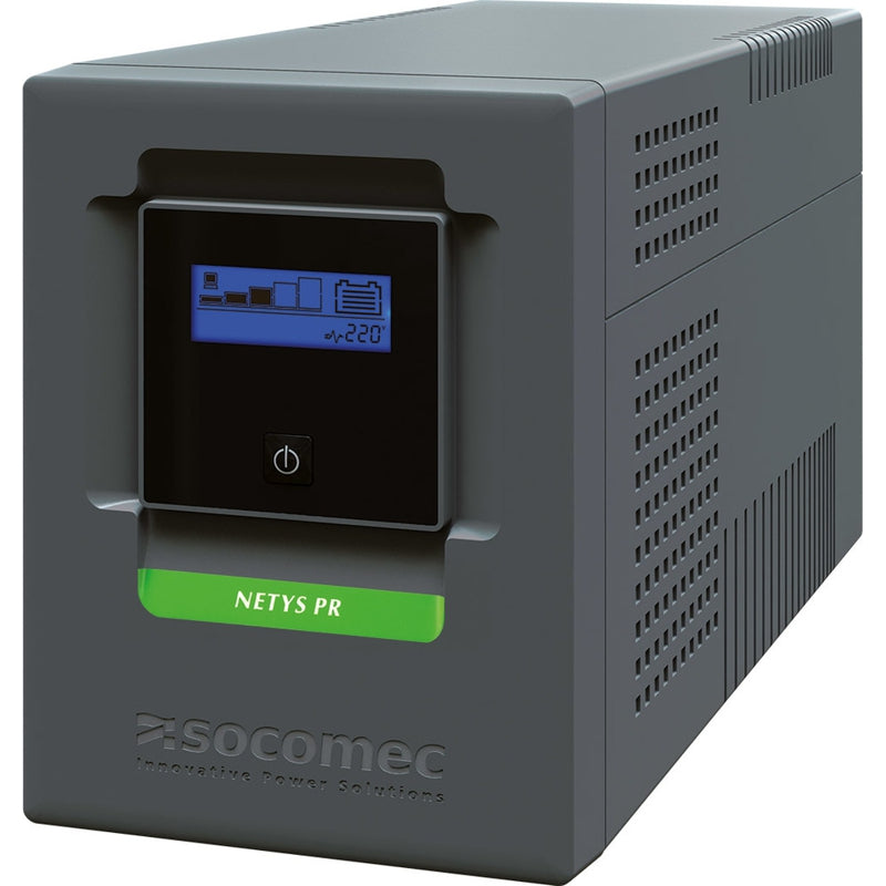 Socomec NPR-2000-MT Netsys 2000VA Mini Tower Pure Sinewave Line Interactive UPS NPR-2000-MT